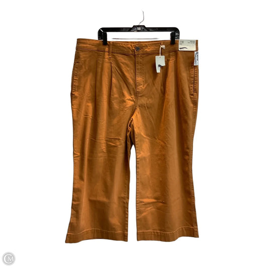 Jeans Wide Leg By Ana In Orange, Size: 22