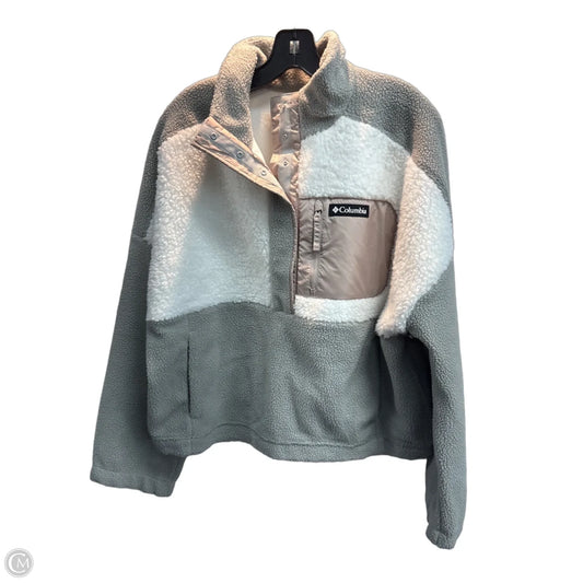 Athletic Fleece By Columbia In Grey & White, Size: Xl