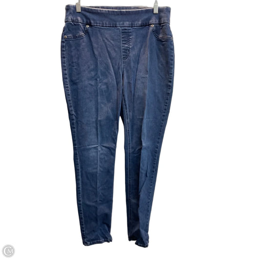 Jeans Jeggings By Chicos In Blue, Size: 10