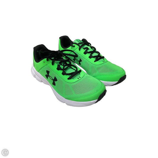 Shoes Athletic By Under Armour In Green, Size: 6