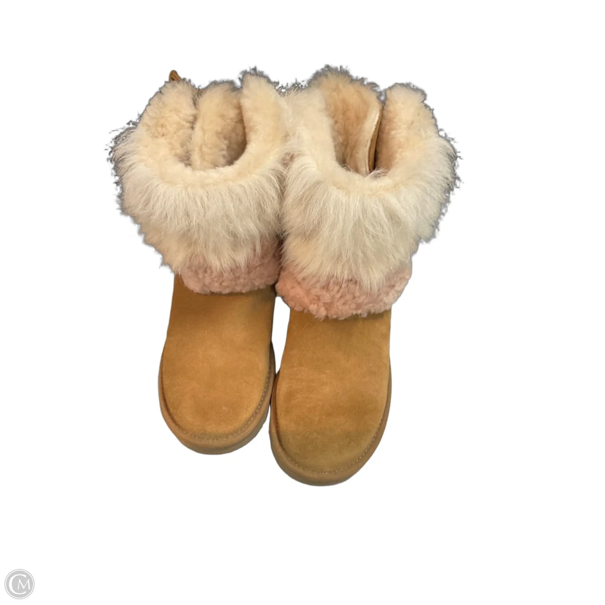 Boots Designer By Ugg In Tan, Size: 6