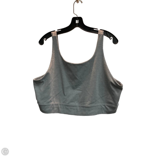 Athletic Bra By Nike Apparel In Grey, Size: Xxl
