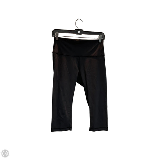 Athletic Leggings Capris By Lululemon In Black, Size: M