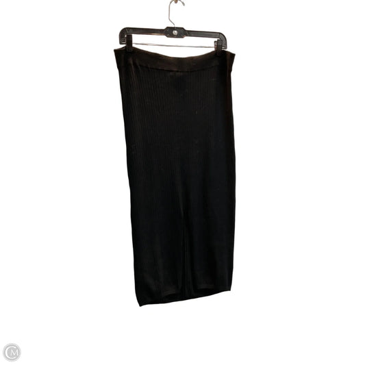 Skirt Maxi By Gianni Bini In Black, Size: Xl