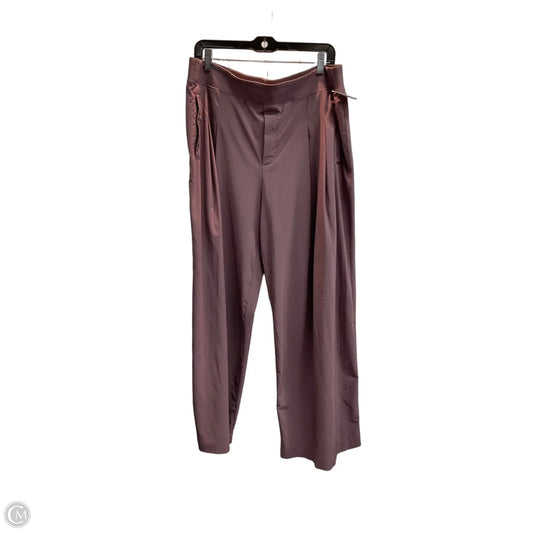 Athletic Pants By Athleta In Purple, Size: Xl