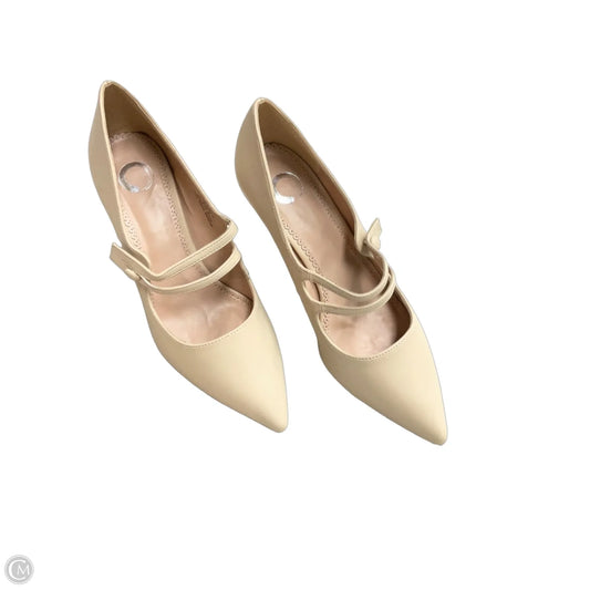 Shoes Heels Kitten By Dream Pairs In Ivory, Size: 8