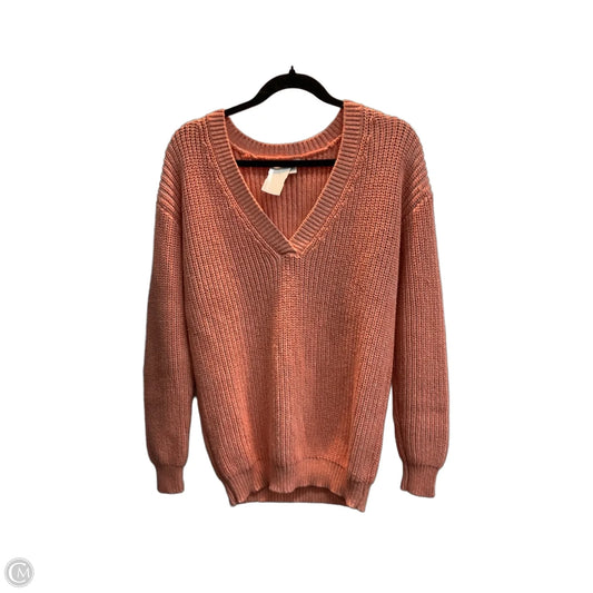 Sweater By Cooperative In Pink, Size: S