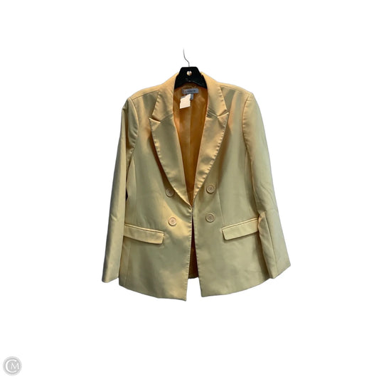 Blazer By Liz Claiborne In Yellow, Size: Mp