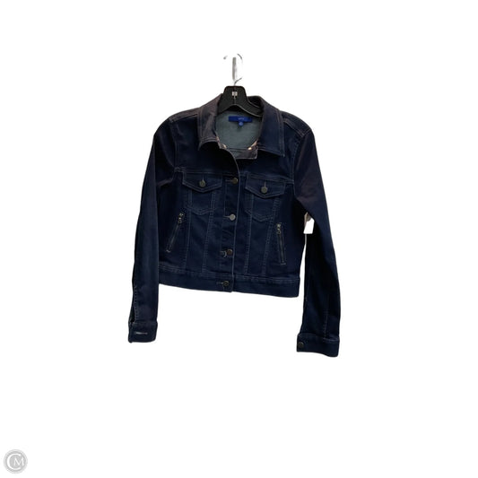 Jacket Denim By Apt 9 In Blue, Size: Xs