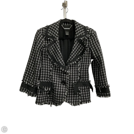 Blazer By White House Black Market In Black & White, Size: S