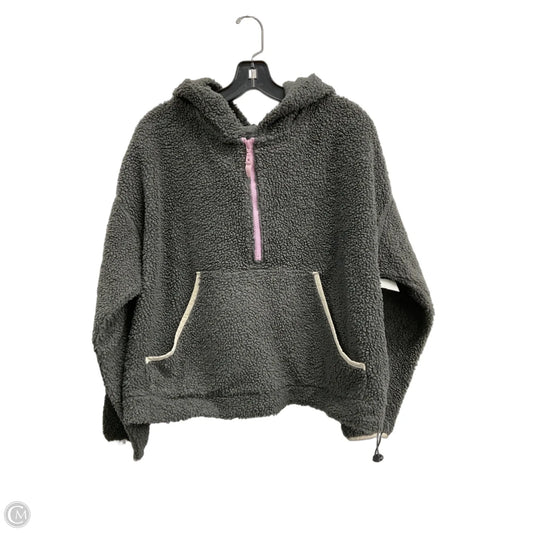 Jacket Faux Fur & Sherpa By Wild Fable In Grey, Size: Xl