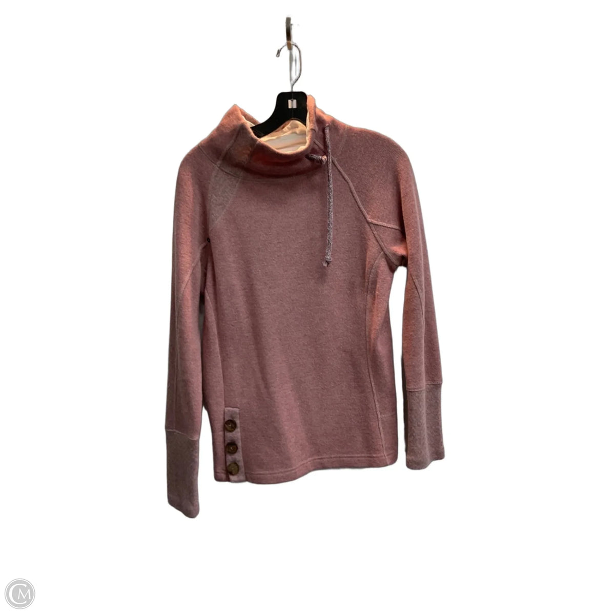 Sweatshirt Collar By Prana In Pink, Size: M