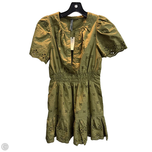 Dress Casual Midi By Anthropologie In Green, Size: S