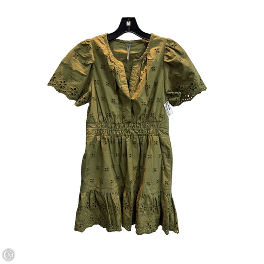 Dress Casual Midi By Anthropologie In Green, Size: S