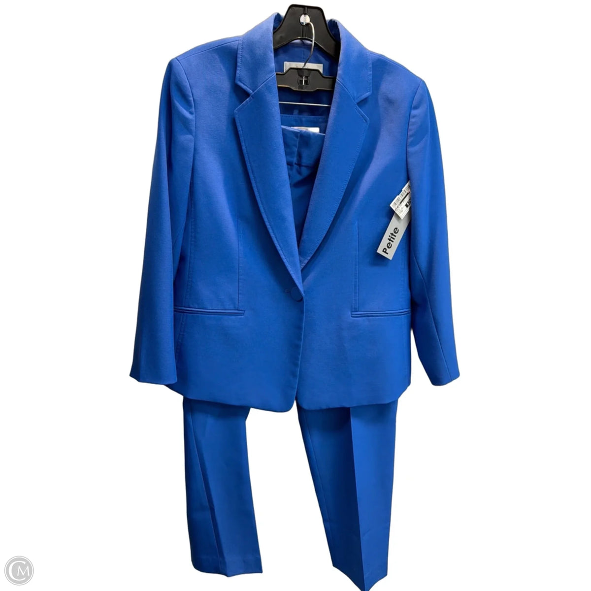 Pants Suit 2pc By Le Suit In Blue, Size: Mp