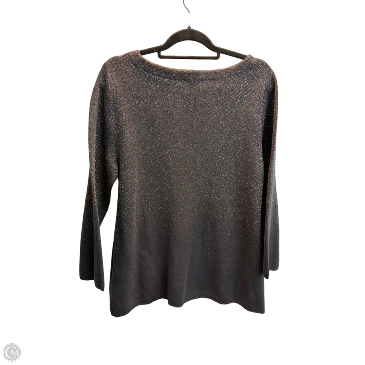 Sweater By Chicos In Grey, Size: M