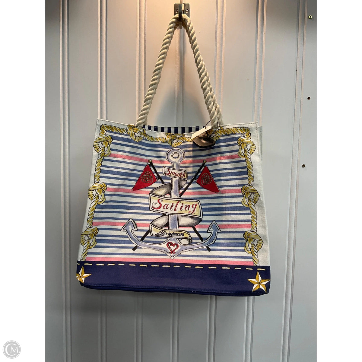 Tote Designer By Brighton, Size: Medium