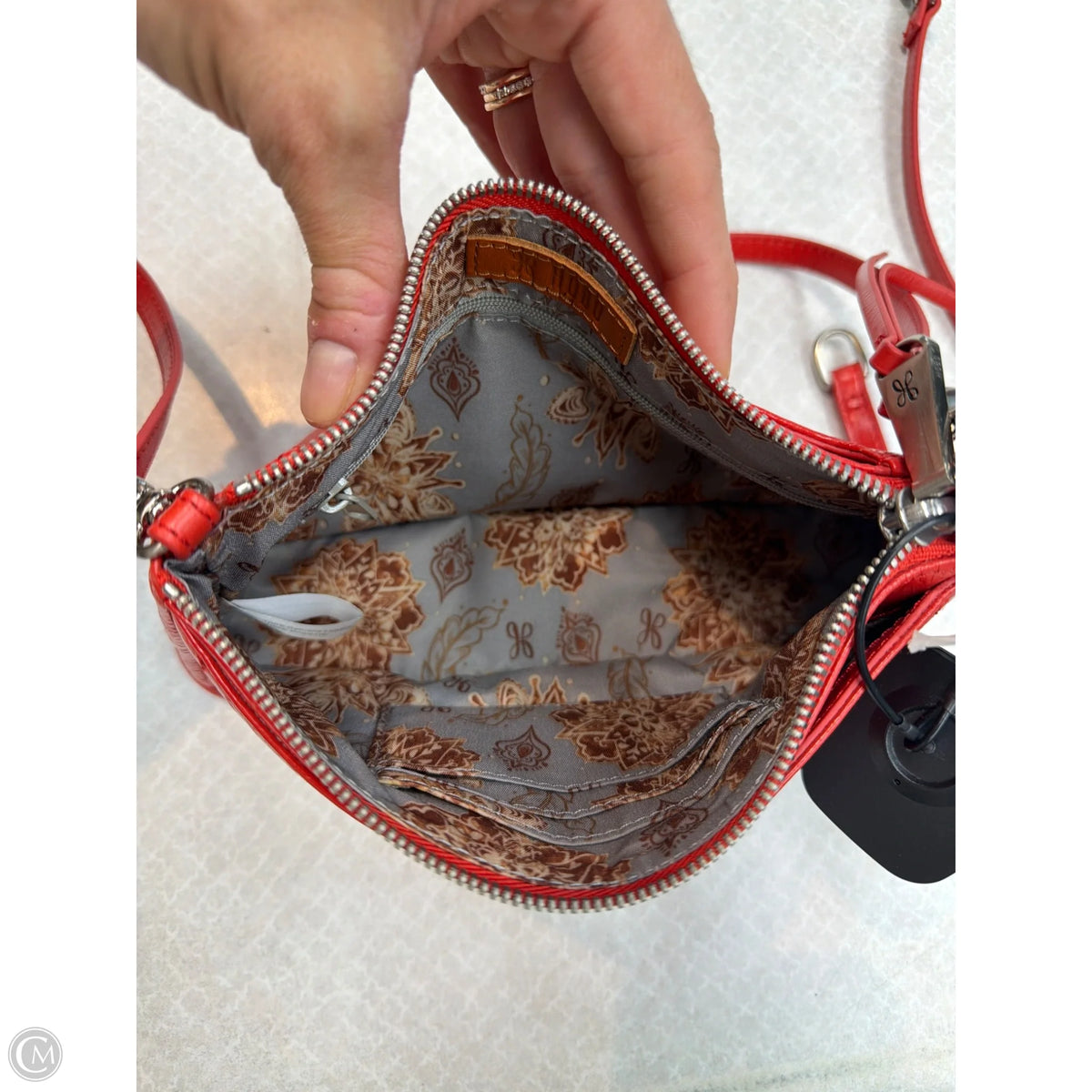 Crossbody Leather By Hobo Intl, Size: Small