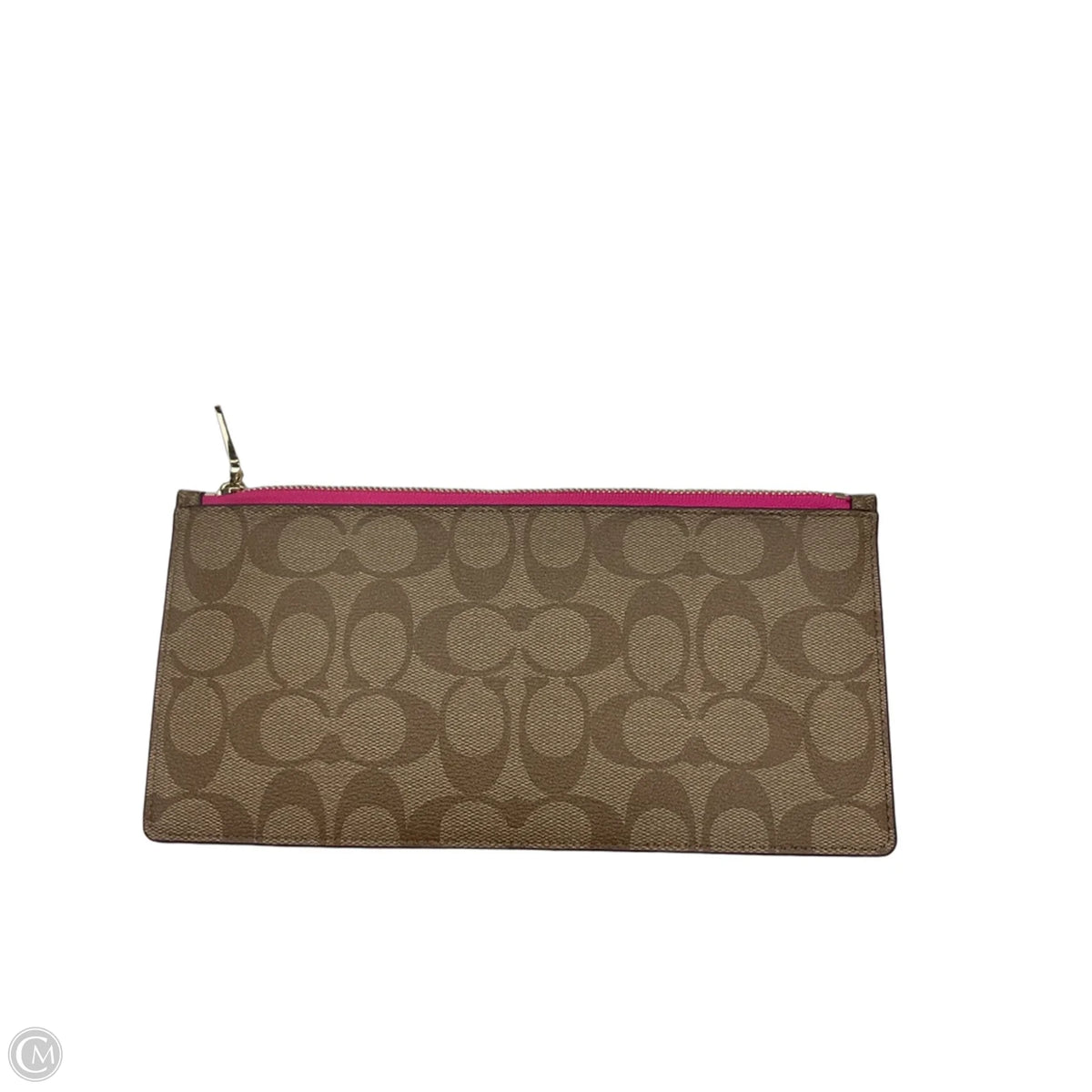 Coin Purse Designer By Coach, Size: Large