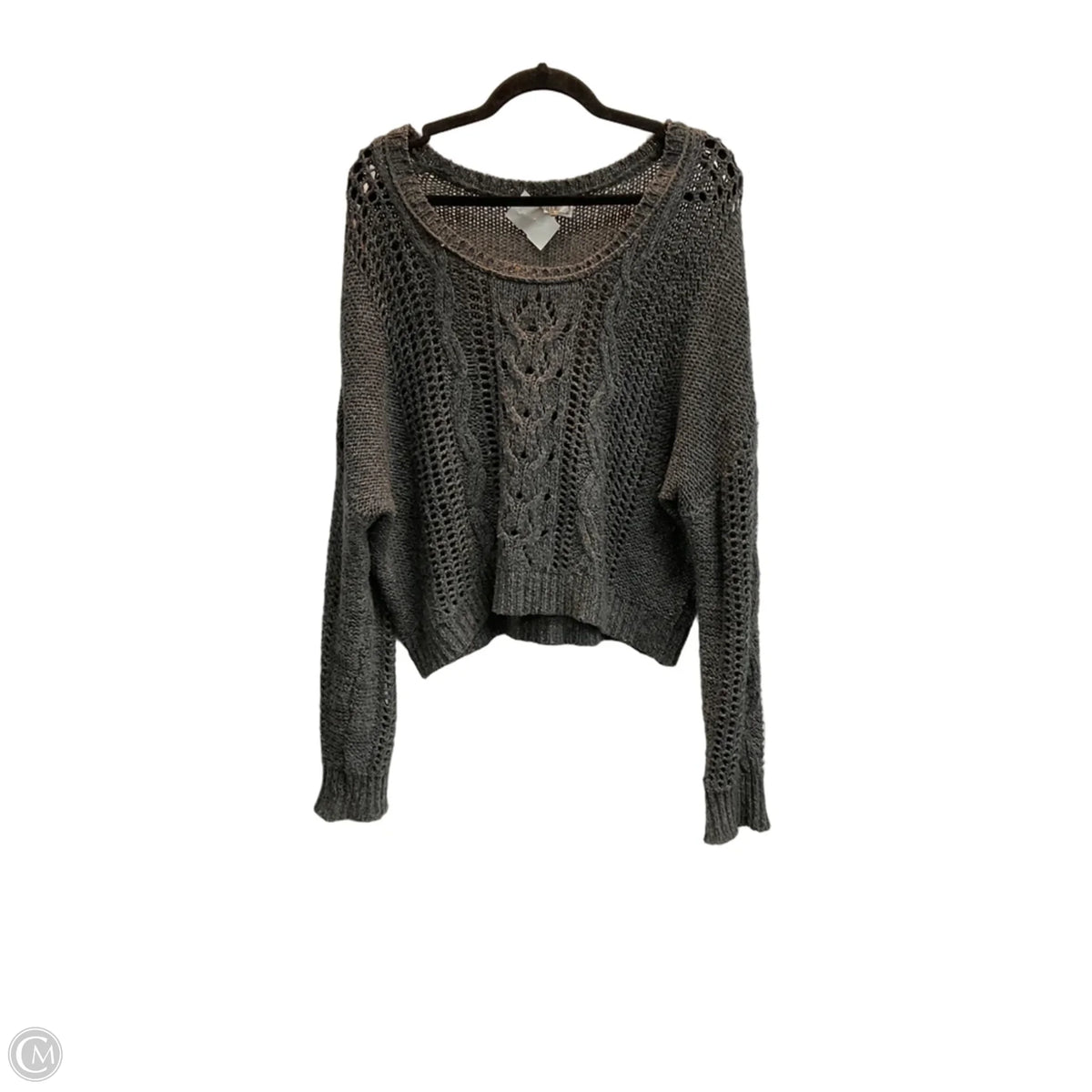 Sweater By Decree In Grey, Size: L