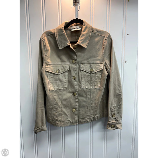Jacket Utility By Maurices In Tan, Size: M