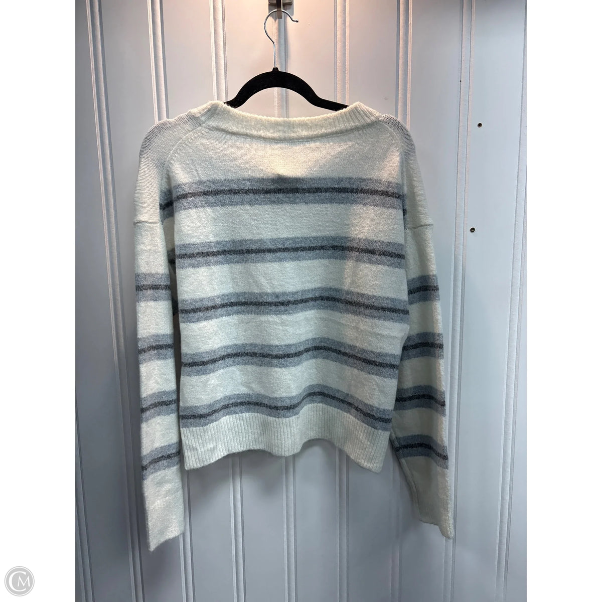 Sweater By Miracle In Striped Pattern, Size: Xs