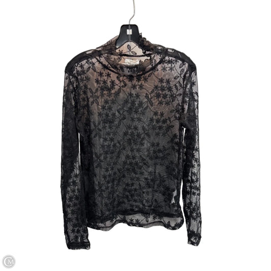 Top Long Sleeve By Maurices In Black, Size: M