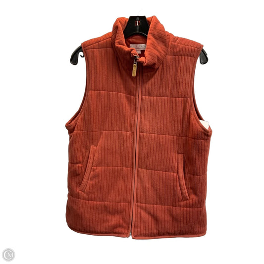 Vest Puffer & Quilted By P.J. Salvage In Red, Size: M