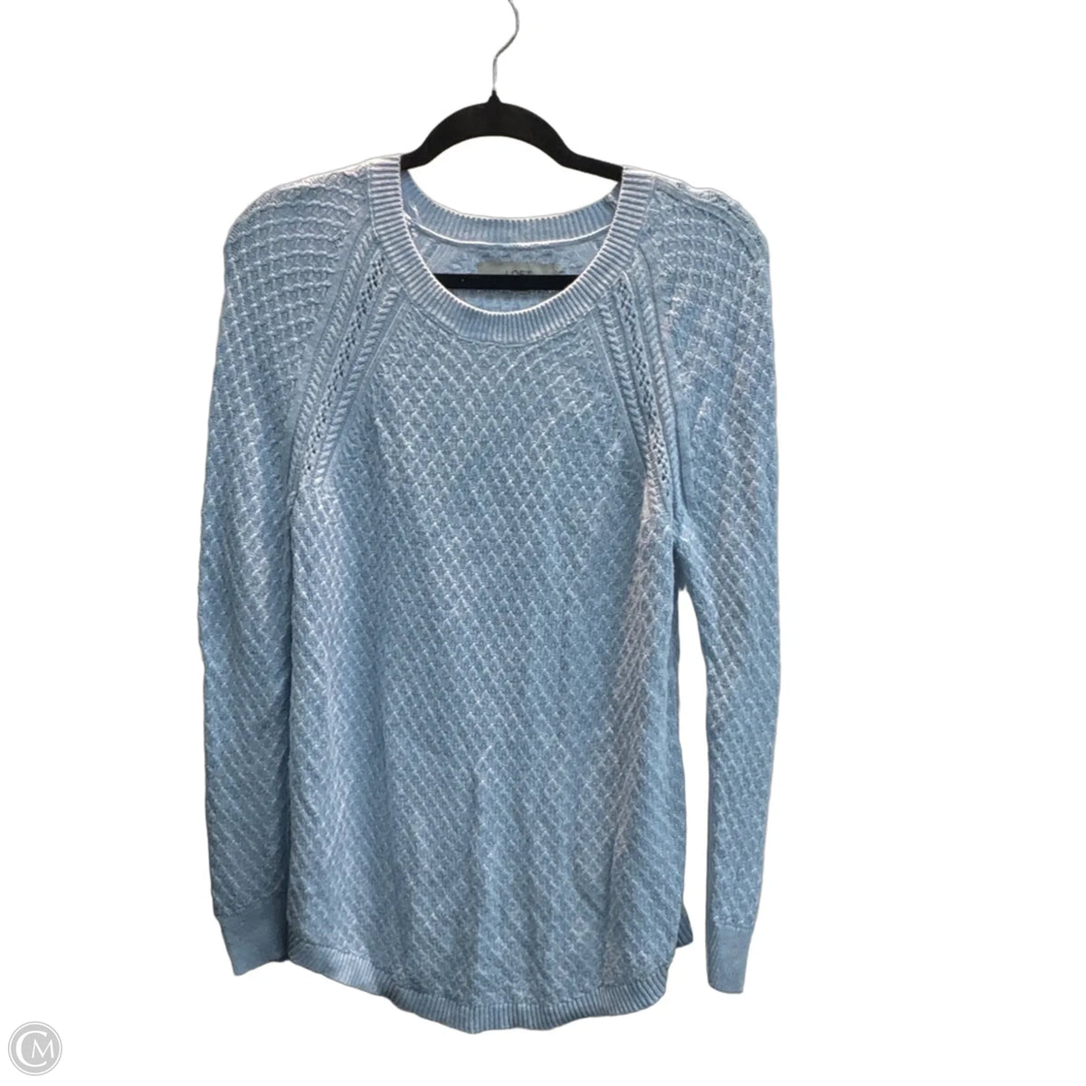 Sweater By Loft In Blue, Size: M