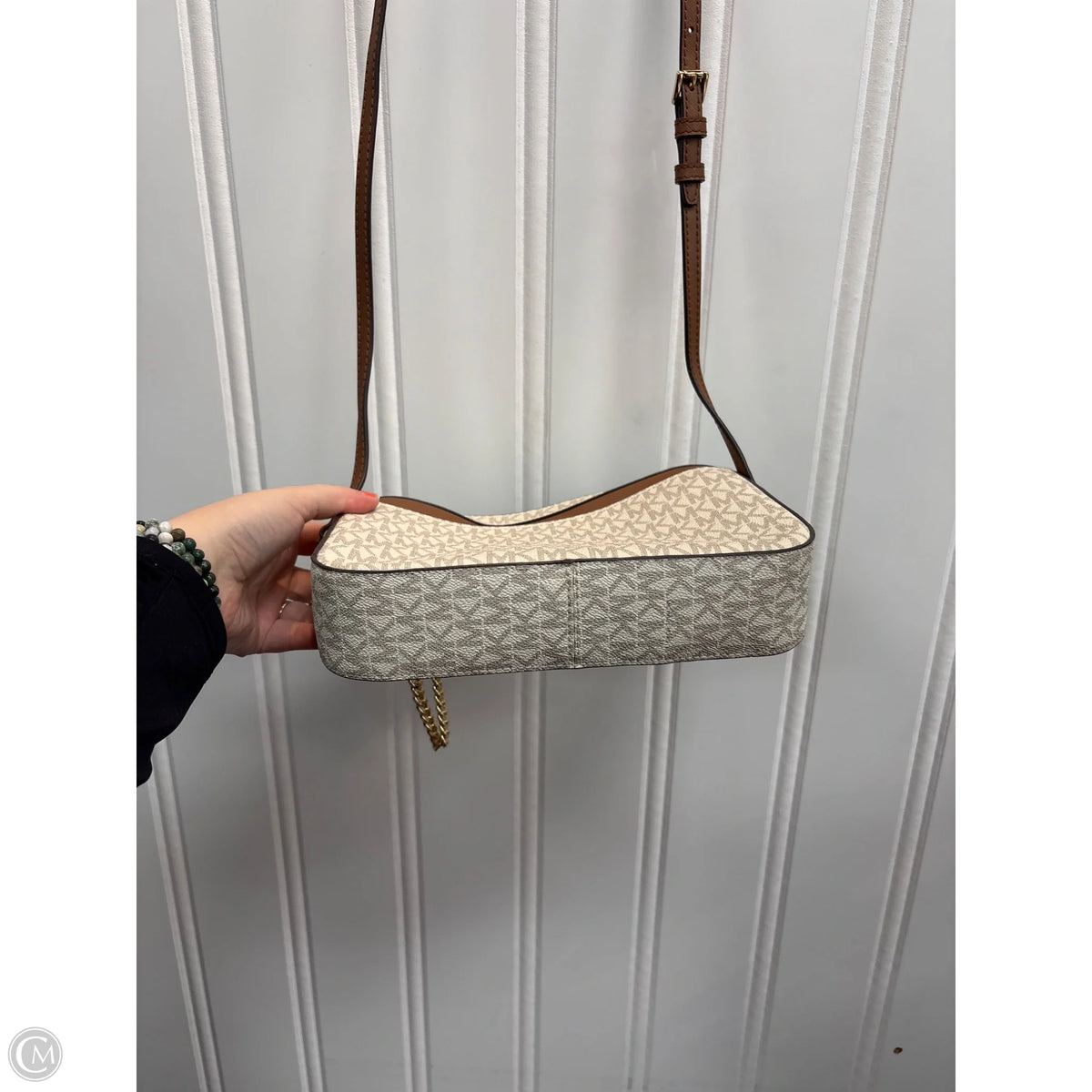 Crossbody Designer By Michael Kors, Size: Medium