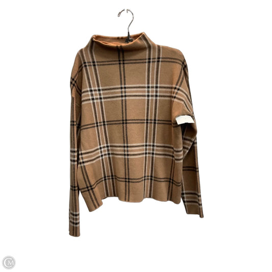 Sweater By Tahari In Plaid Pattern, Size: M