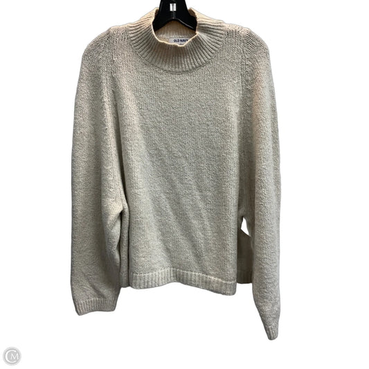 Sweater By Old Navy In Cream, Size: L