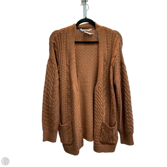 Cardigan By Belle Du Jour In Brown, Size: M