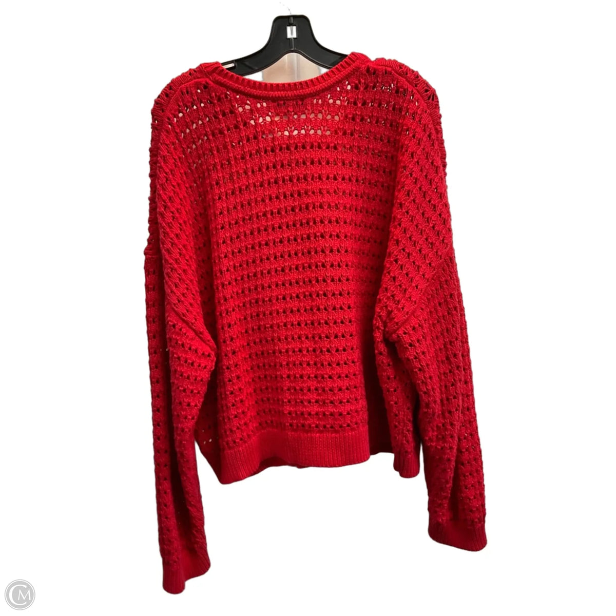 Sweater By Gap In Red, Size: Xxl