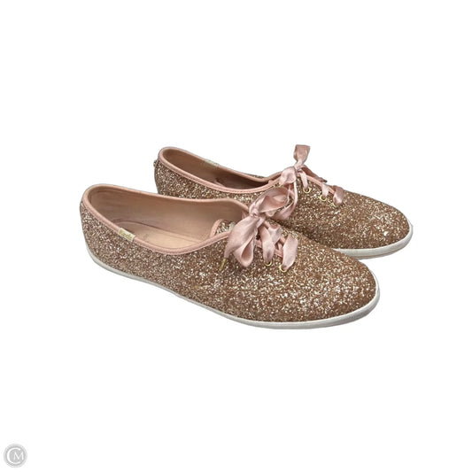 Shoes Sneakers By Keds In Rose Gold, Size: 11