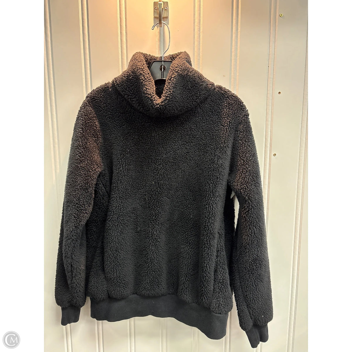 Sweatshirt Collar By Lukka In Black, Size: M