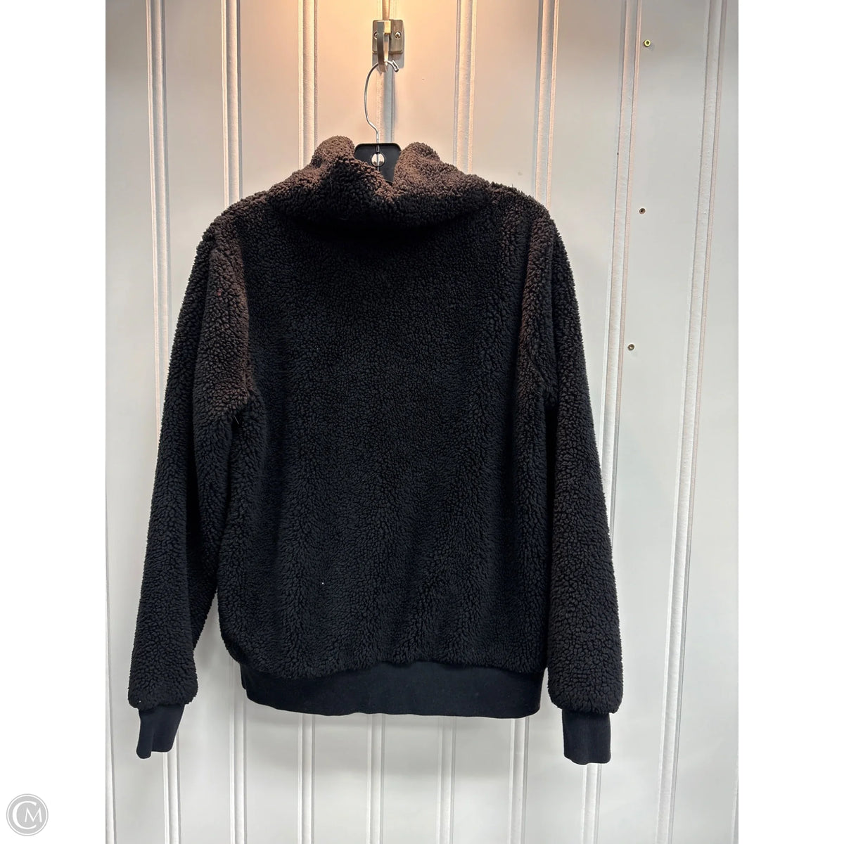 Sweatshirt Collar By Lukka In Black, Size: M