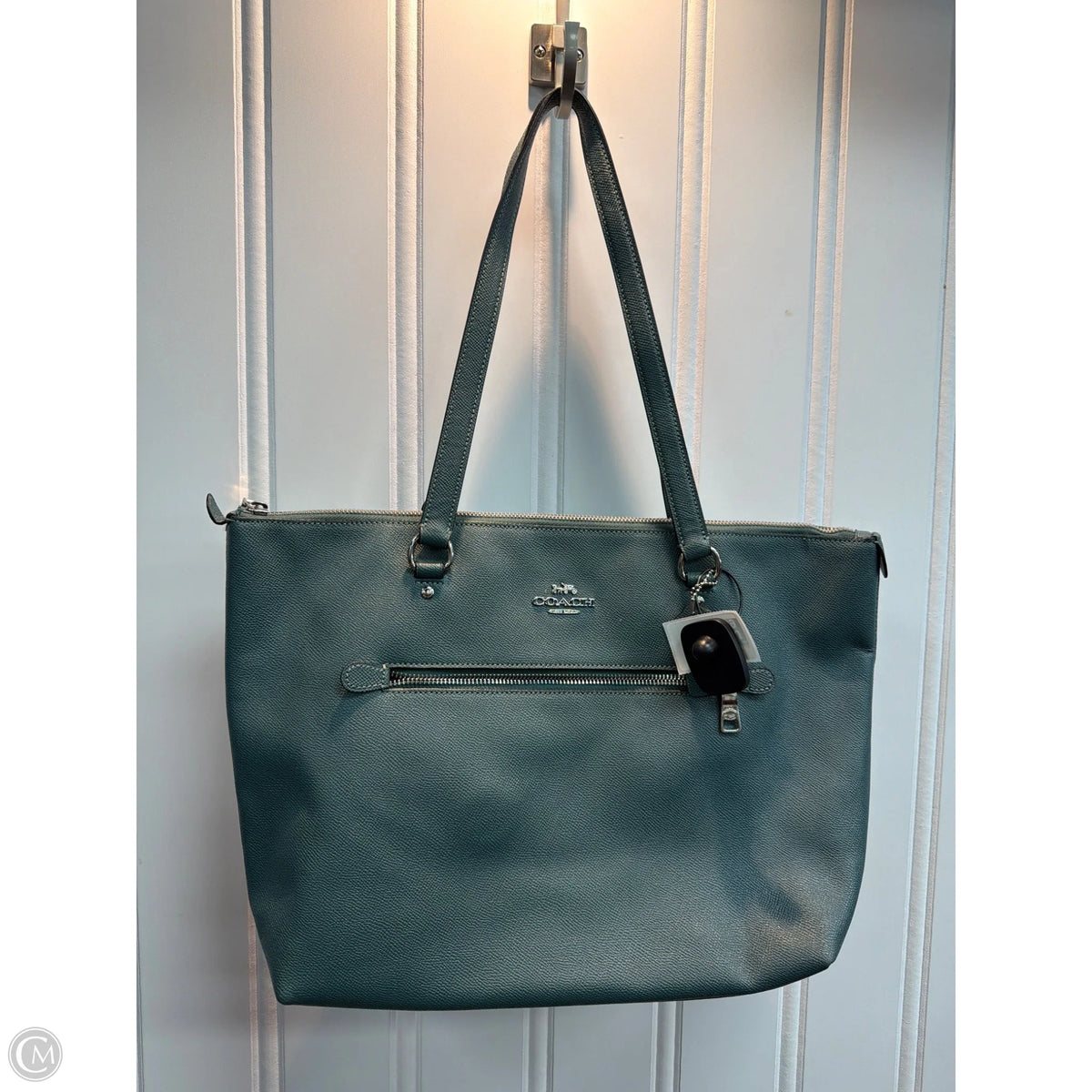 Tote Designer By Coach, Size: Medium