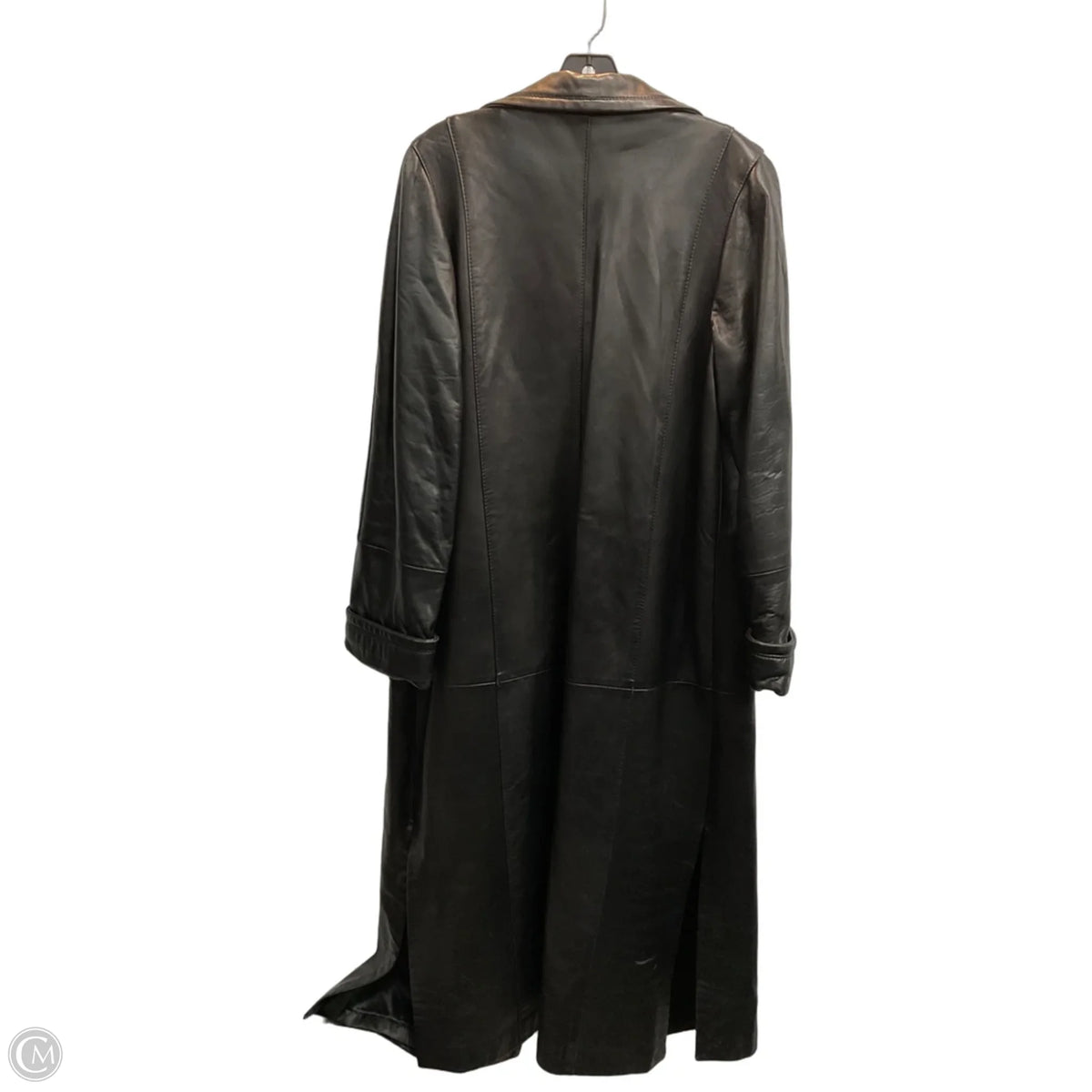 Jacket Leather By Cma In Black, Size: S