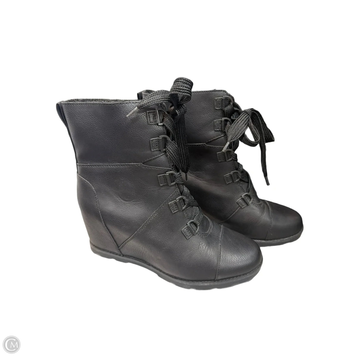 Boots Ankle Flats By Universal Thread In Black, Size: 11