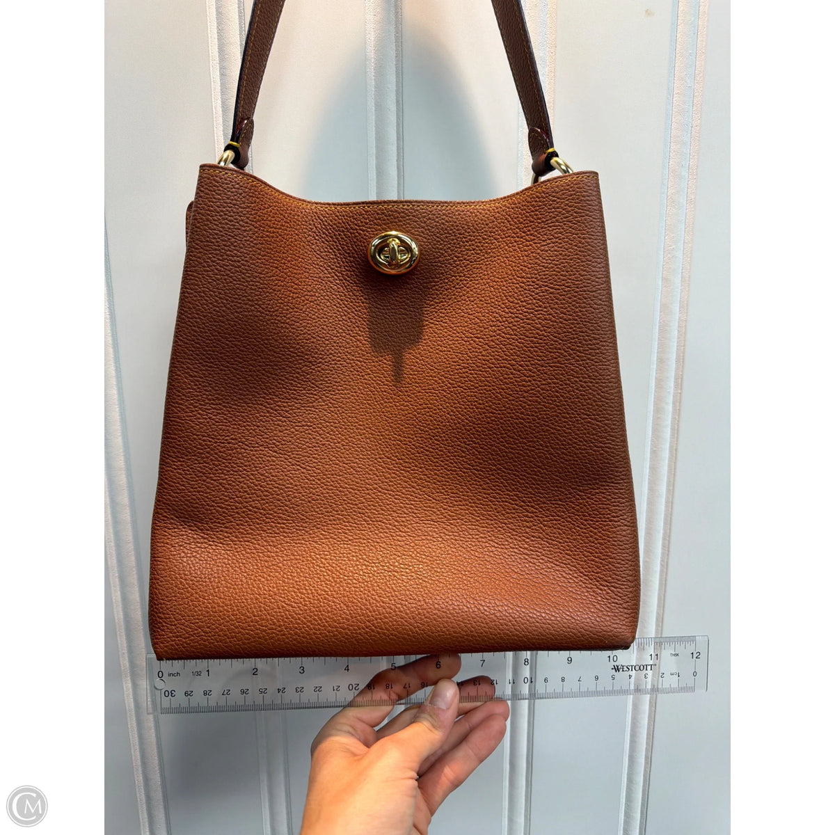 Handbag Designer By Coach, Size: Medium