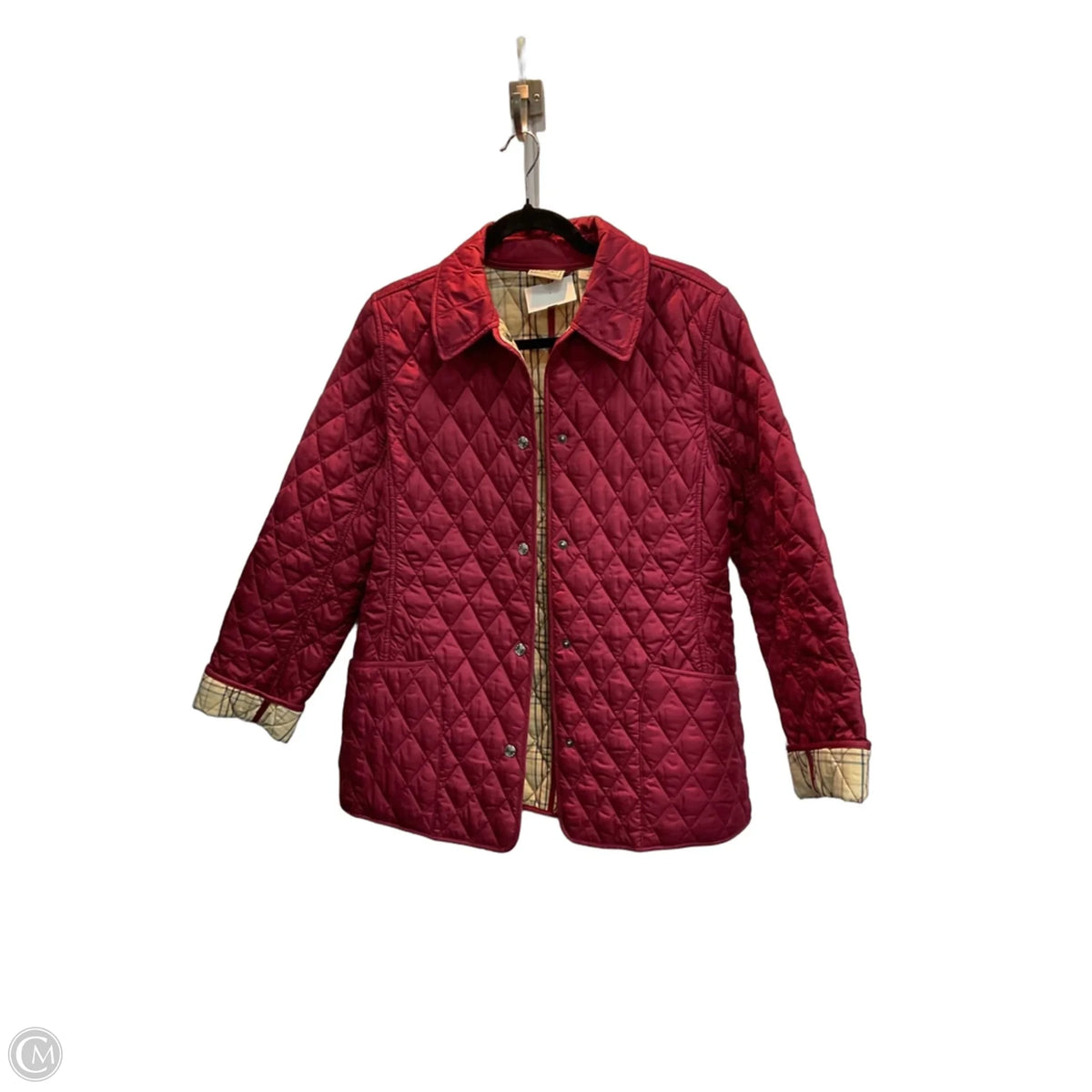 Jacket Puffer & Quilted By L.l. Bean In Red, Size: S