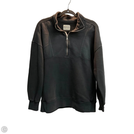 Sweatshirt Collar By Abercrombie And Fitch In Black, Size: S
