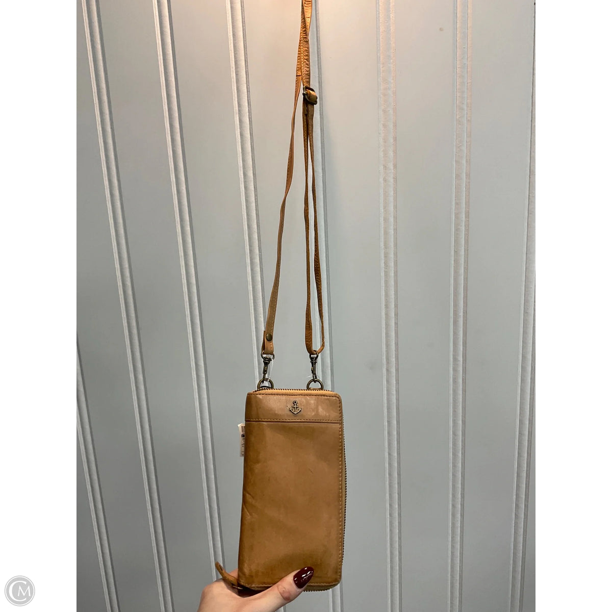 Crossbody Leather By Cmb, Size: Small