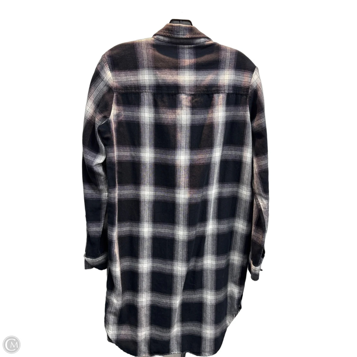 Dress Casual Midi By Universal Thread In Checkered Pattern, Size: S