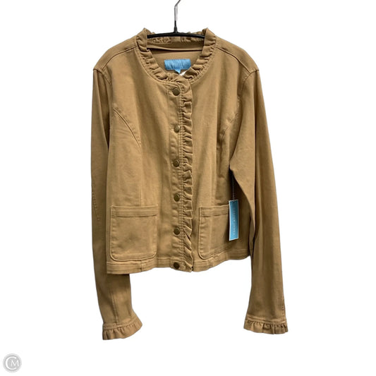 Jacket Other By Draper James In Tan, Size: Xl