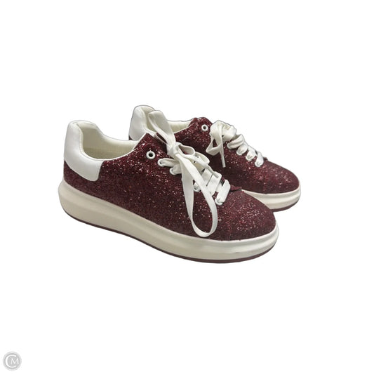 Shoes Sneakers By Blondo In Maroon, Size: 8