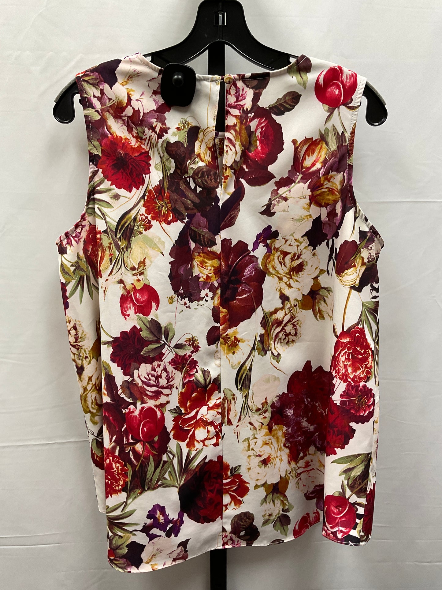 Top Sleeveless By G By Giuliana In Floral Print, Size: L