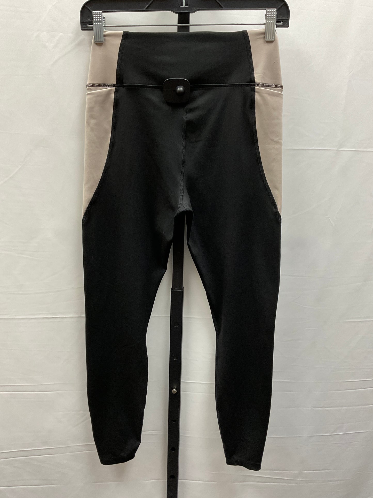 Athletic Leggings By Avia In Black & Grey, Size: S