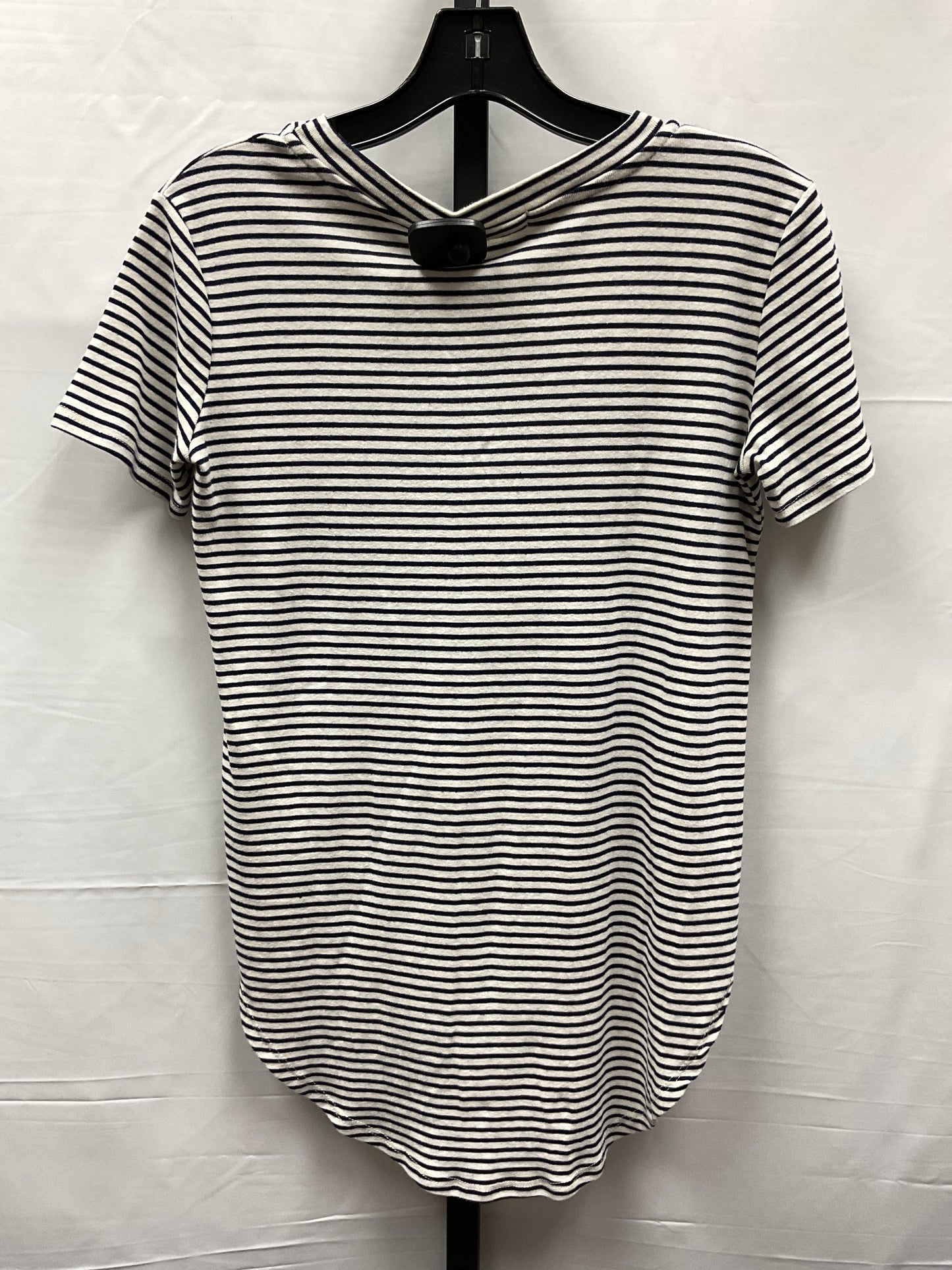 Striped Pattern Top Short Sleeve Cherish, Size S